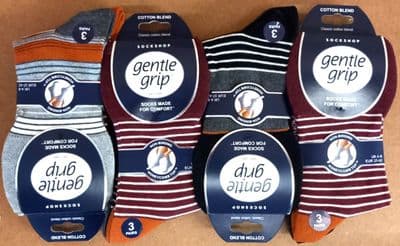 GENTLE GRIP SOLRH251G3 WOMEN'S SOCKS 4-8