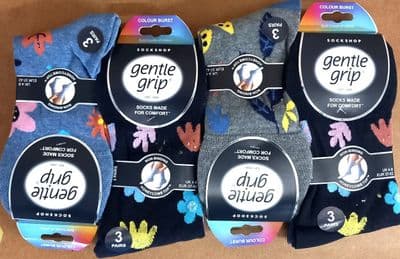 GENTLE GRIP SOLRH255G3 WOMEN'S SOCKS 4-8