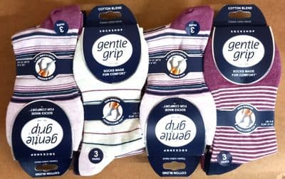 GENTLE GRIP SOLRH266G3 WOMEN'S SOCKS 4-8