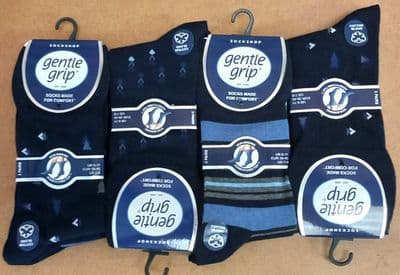 GENTLE GRIP SOMRJ577H3 MENS SOCKS 6-11