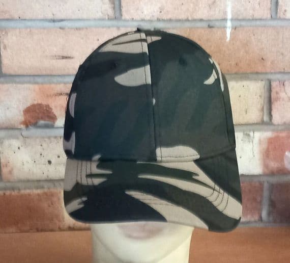 Men's Camouflage Peaked Cap only £1.75