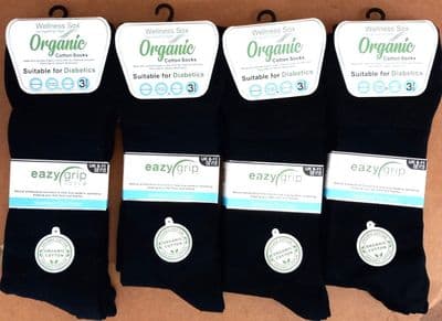 Men's ORGANIC Wellness Sox 3242 Suitable for Diabetics