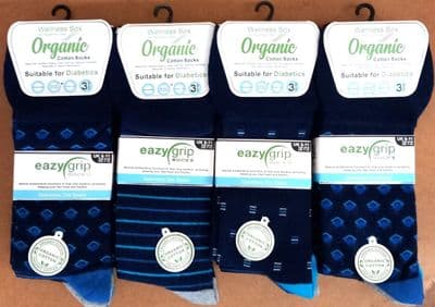 Men's ORGANIC Wellness Sox 3243 Suitable for Diabetics (4)