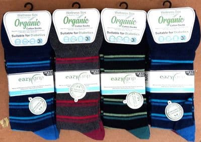 Men's ORGANIC Wellness Sox 3245 Suitable for Diabetics (3)