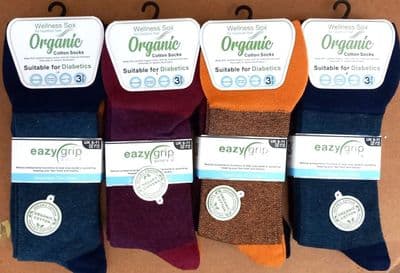 Men's ORGANIC Wellness Sox 3247 Suitable for Diabetics (2)