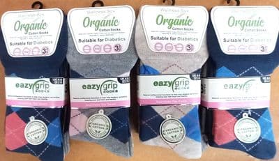 Women's ORGANIC Wellness Sox 3250 Suitable for Diabetics (4) (7)