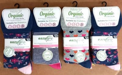 Women's ORGANIC Wellness Sox 3252 Suitable for Diabetics