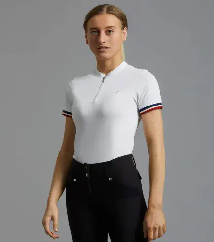 Allegra Ladies Short Sleeve Riding Top
