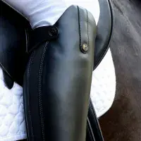 Brogini Albareto Womens Easy-Care Field Black Riding Boots - Saddlemasters