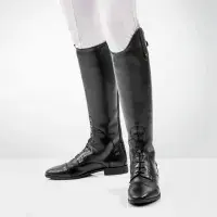 Brogini Albareto Womens Easy-Care Field Black Riding Boots - Saddlemasters