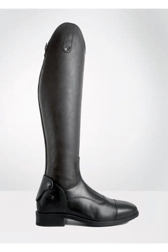 Brogini Casperia V2 Long Black Plain Front Riding Boots