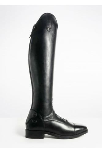 Brogini Como V2 Long Laced Front Riding Boots Black