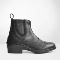 Childrens Tall Zipped Brown Country Boots - Saddlemasters - Saddlemasters