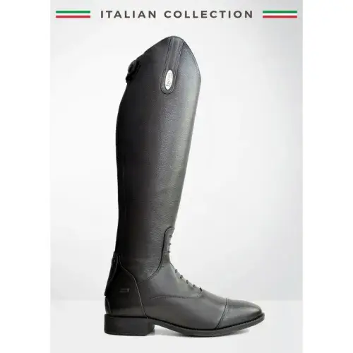 Brogini Rovigo Sport Womens Leather Field Black Riding Boots