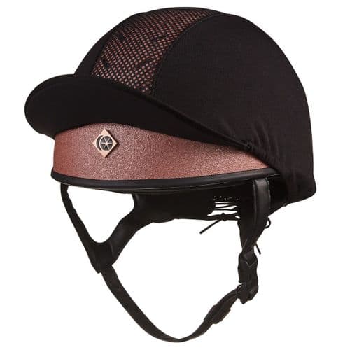 Charles Owen Pro II Plus Jockey Skull - Rose Gold