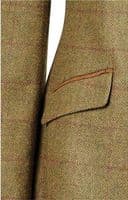 Dublin Albany Tweed Suede Collar Tailored Ladies Jacket - Saddlemasters