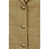 Dublin Albany Tweed Suede Collar Tailored Ladies Jacket - Saddlemasters