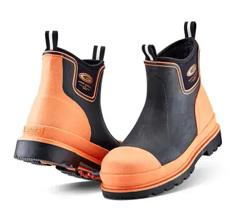 Grubs Ceramic Neoprene Non-Metallic Rubber Safety Wellington Driver 5.0 S5 Orange Boots
