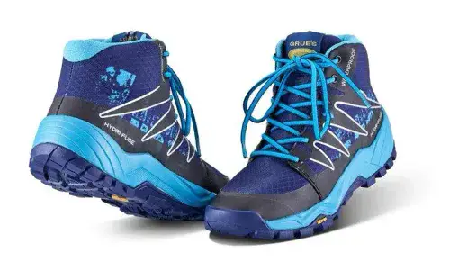 Grubs Explore Walking Laced Water-Resistant Navy Boot