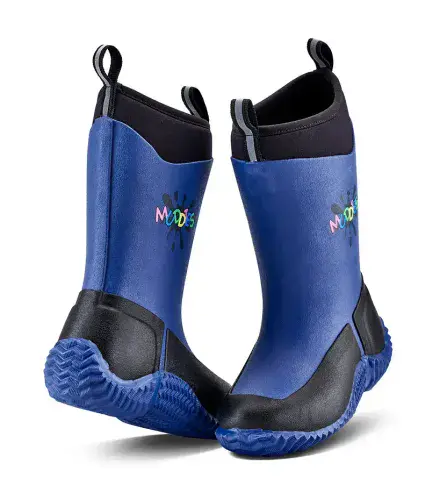 Grubs Muddies ICICLE Neoprene Ankle 5.0 Kids Navy Boots