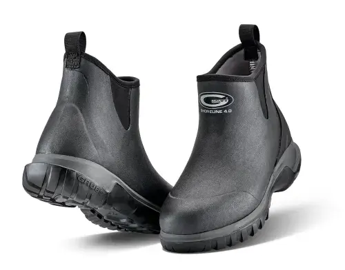 Grubs Shoreline Waterpoof Ankle Black Boots