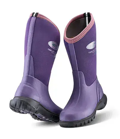 Grubs Tideline Wellington Plum Boots