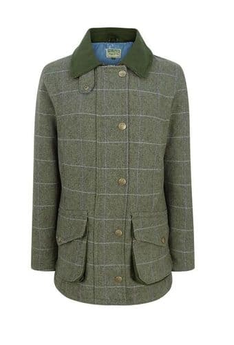 Hoggs of Fife Albany Ladies Lambswool W/P Shooting Coat