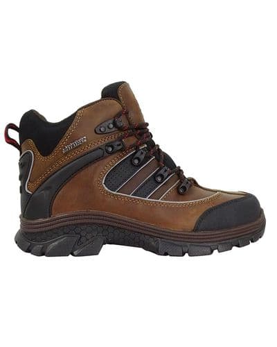 Hoggs of Fife Apollo Safety Hiker Boots - Crazy Horse Brown