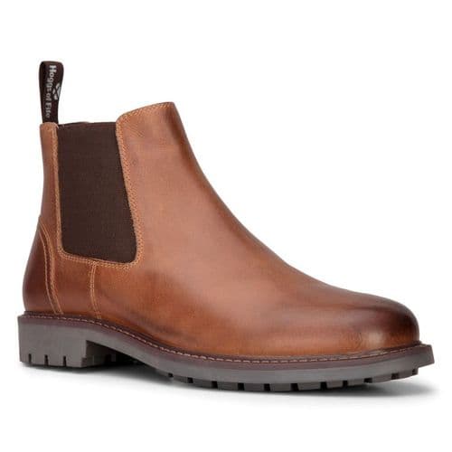 Hoggs of Fife Banff Burnished Tan Dealer Boots - Saddlemasters