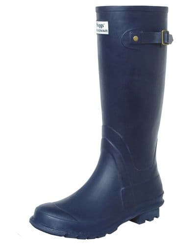 Hoggs of Fife Braemar Navy Wellington Boots