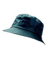 Hoggs of Fife Waxed Bush Hat Navy Saddlemasters