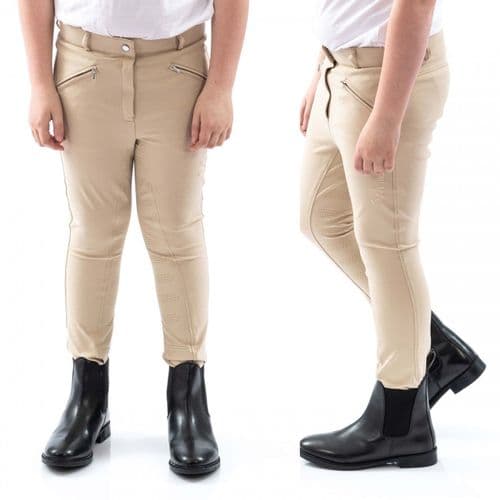 John Whitaker Miami Kids Breeches with Full Silicone Seat