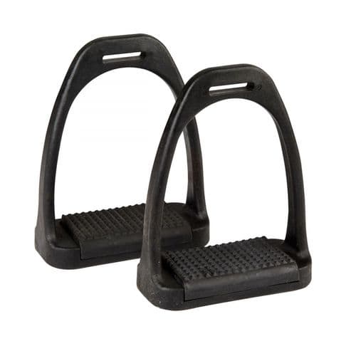Korsteel Polymer Stirrup Irons With Coloured Treads