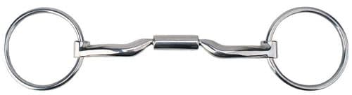MB04 Low Port Comfort Snaffle Bridoon Loose Ring - Level 2