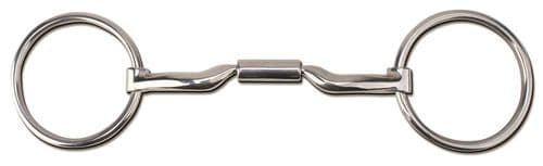 MB04 Myler Low Port Comfort Snaffle Loose Ring - Level 2