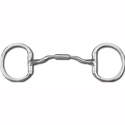 MB04 Myler Low Port Comfort Snaffle Plain Eggbutt - Level 2