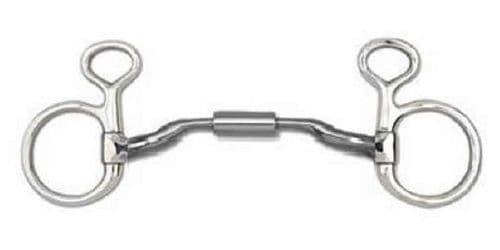 MB04 Myler Low Port Comfort Snaffle Small Hanging Cheek