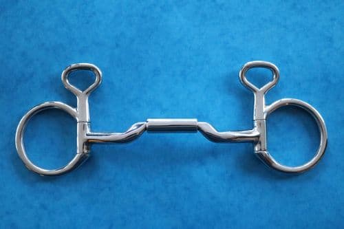 MB06 Myler Low Port Mullen Barrel Hanging Cheek