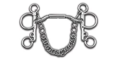 MB06 Myler Low Port Mullen Barrel Pelham