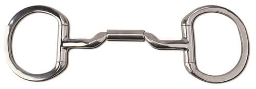 MB06 Myler Low Port Mullen Barrel Plain Eggbutt Snaffle -Level 2