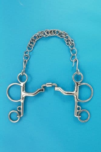 MB41PB Myler Correctional Ported Barrel Pelham - Saddlemasters