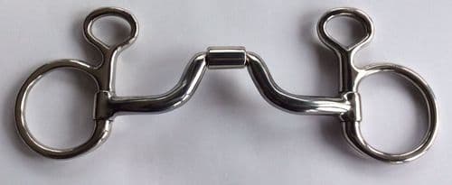 Myler MB43LP Low Ported Barrel Narrow Small Hanging Cheek - Saddlemasters