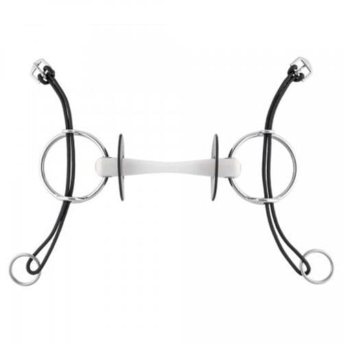 Nathe Gag Bit 20mm with Flex. Mullen Mouth