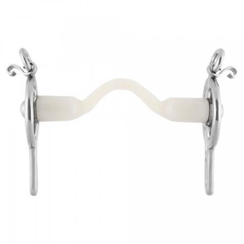 Nathe Liverpool D-Ring Bit 20mm with Port and Short Cheeks