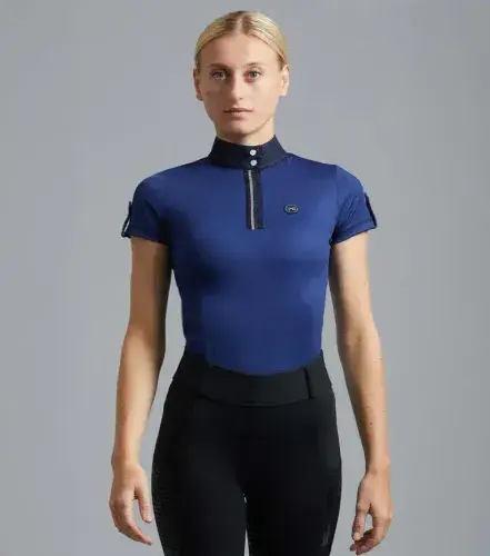 Premier Equine Amia Ladies Technical Short Sleeved Riding Top
