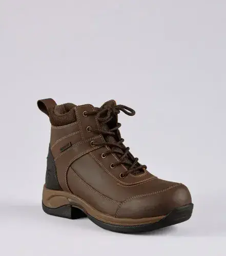 Premier Equine Borelli Waterproof Laced Boot Brown