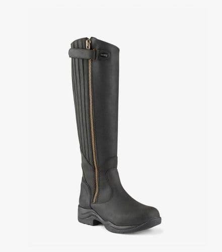 Premier Equine Brecon Ladies Black Leather Country Boots