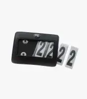 Premier Equine Bridle Competition Number Holder Black - Saddlemasters