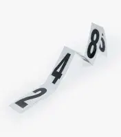 Premier Equine Bridle Competition Number Holder Black - Saddlemasters