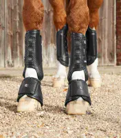 Premier Equine Carbon Wrap Over Reach Boots - Saddlemasters